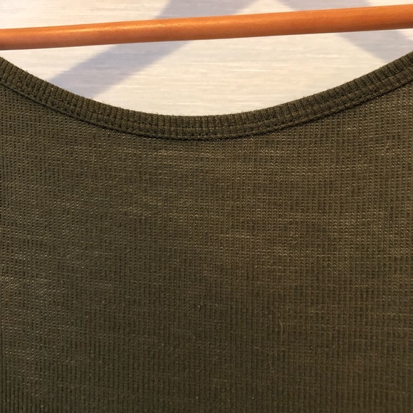 Lime And Chili Army Green Dress - Picture 2 of 4